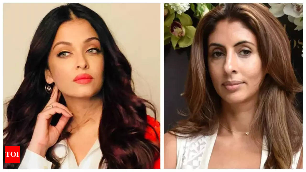 Amid Aishwarya Rai-Abhishek Bachchan's divorce rumours, Shweta Bachchan sends flowers to Aishwarya's sister-in-law - See post | - Times of India