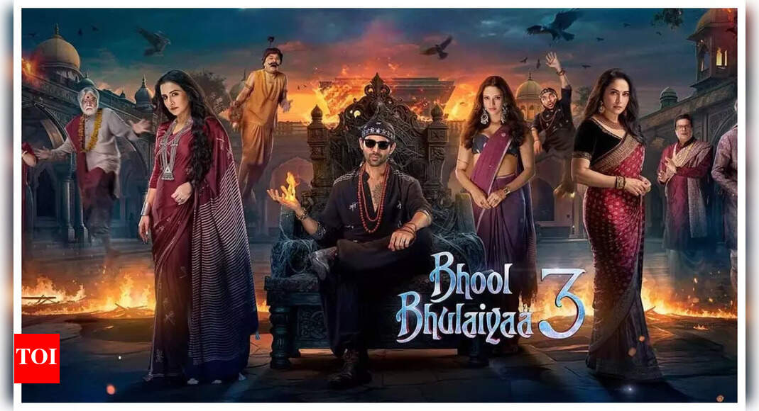 Bhool Bhulaiyaa 3 Box Office Collection Plummets Below Rs 1 Crore on Day 25 | – Times of India