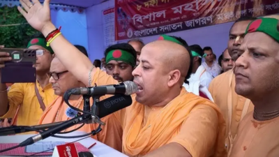 'Take immediate steps': Iskcon urges India to intervene following Hindu priest Chinmoy Brahmchari's arrest in Bangladesh