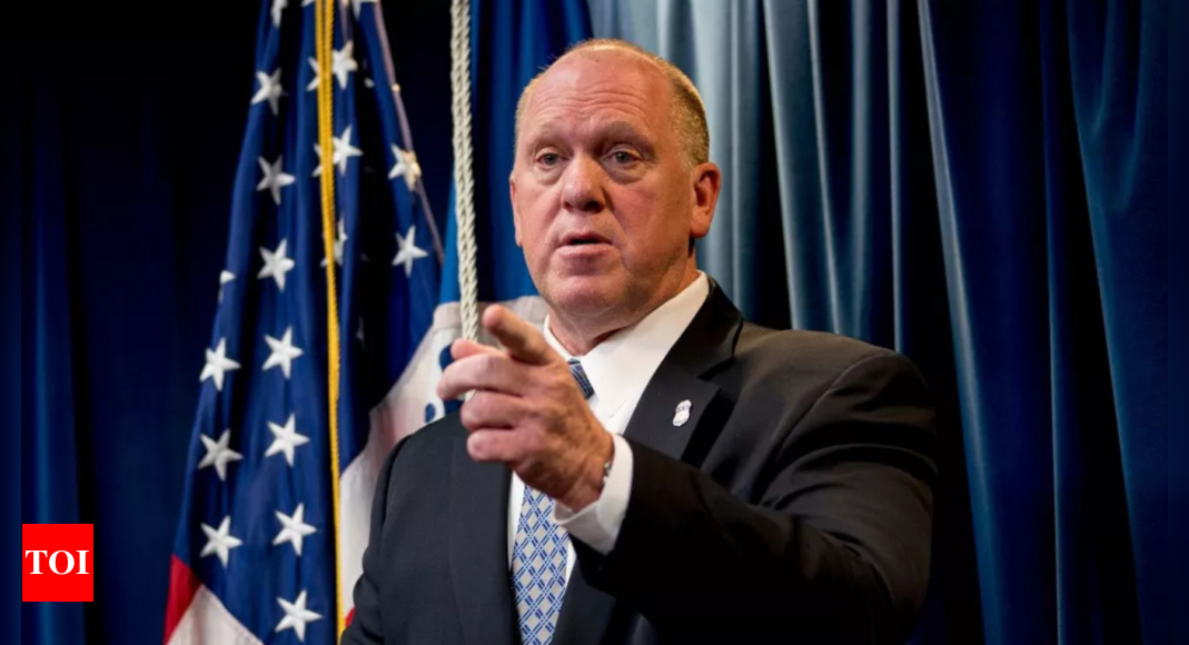 Donald Trump’s border czar Tom Homan unveils tough deportation plan | World News – Times of India