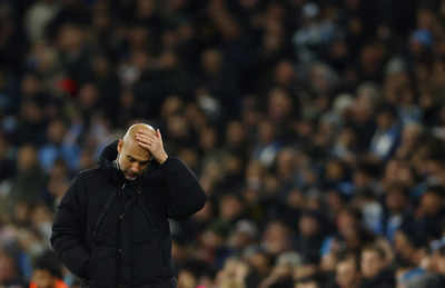 Guardiola's Bizarre Facial Injury Mirrors Manchester City's Dramatic Champions League Collapse