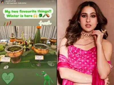Sara Ali Khan's winter favourites are undhiyu, sarso ka saag