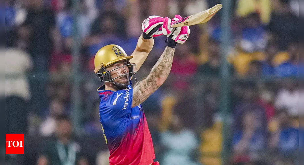 ‘This place and its folks have develop into part of who I’m’: Faf du Plessis bids emotional farewell to RCB | Cricket Information – Instances of India