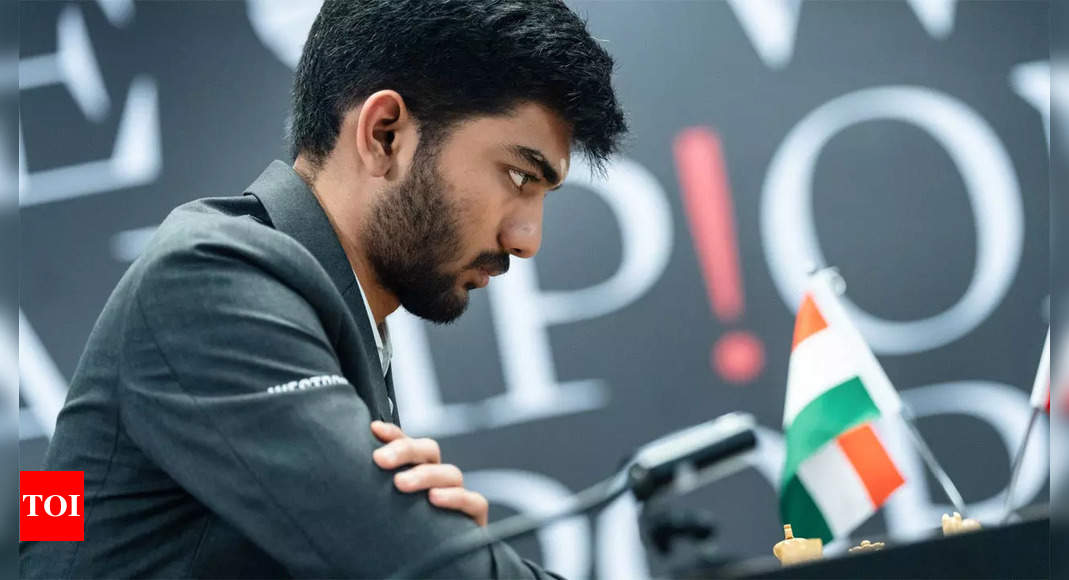 D Gukesh logs first win against defending champion Ding Liren in World Chess Championship | Chess News – Times of India