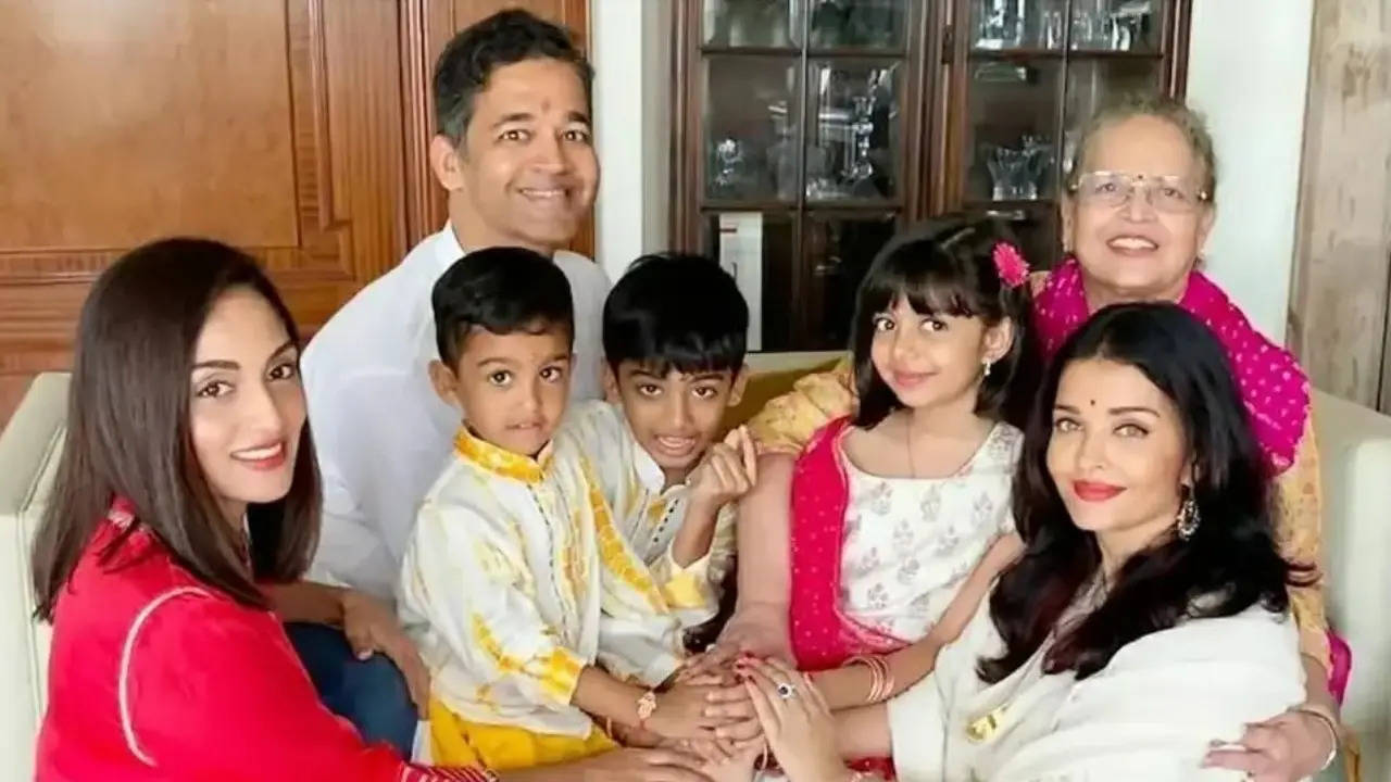 Aishwarya Rai Bachchan's sister-in-law Shrima Rai responds to trolls over omitting Aishwarya and Aaradhya from her posts, shares cryptic note on 'boundaries' | Hindi Movie News - Times of India