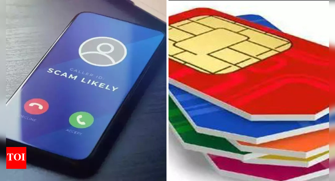 6.7 lakh SIM cards ‘linked with cybercrimes’ blocked: Govt | India News – Times of India