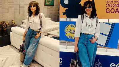 Manisha Koirala shows off chic new look at 54!