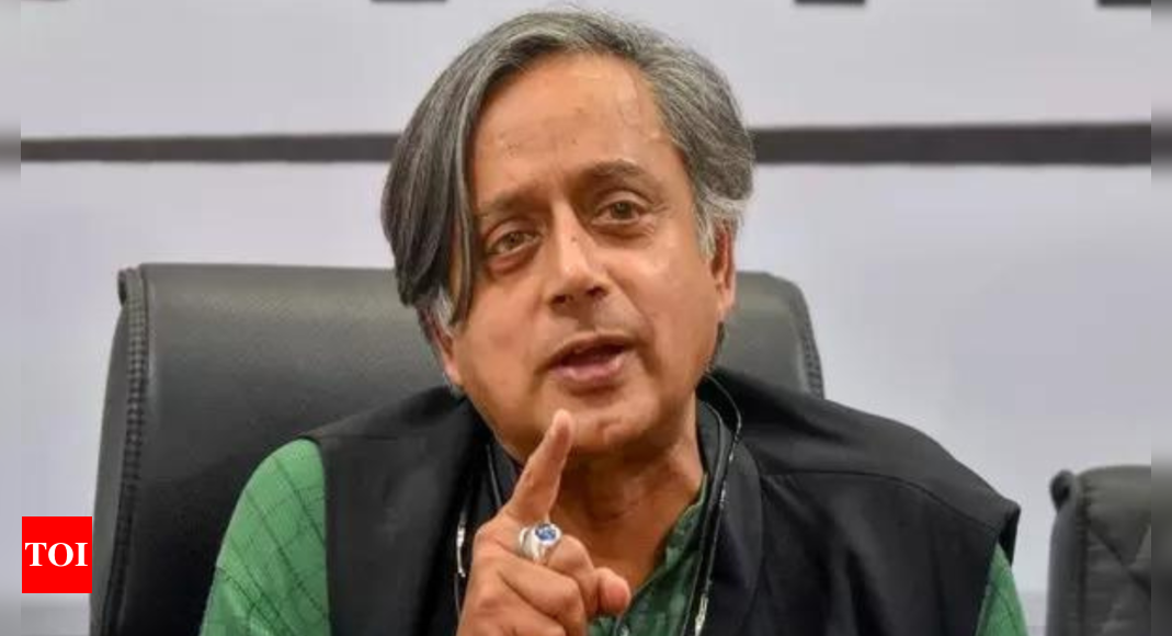 ‘Not machines, but machinery’: Tharoor differs from Kharge on EVMs, highlights systemic issues | India News