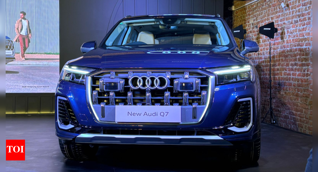 Audi Q7 facelift launched at Rs 88.66 lakh: What’s new in India's ...