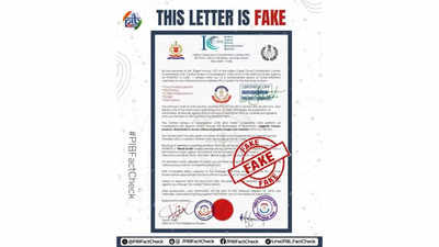 Government warns: This is one of the 'Digital Arrest' letters that criminals have used to dupe crores from people across India - Times of India