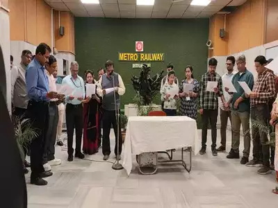 Kolkata Metro celebrates Constitution Day