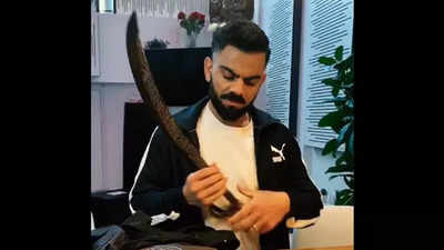 What is in Virat Kohli's bag? Watch the video!