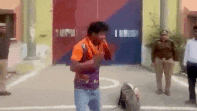 Watch: Inmate celebrates release with dance outside jail, video ...