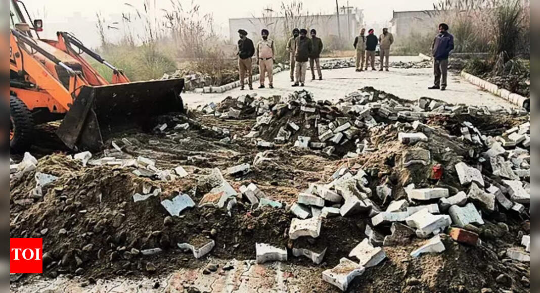 Glada Dismantles Illegal Colonies in Ludhiana - Combating Unauthorized ...