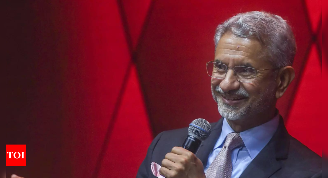 Watch: Jaishankar uses Cricket parallel to decode India’s foreign policy | India News – Times of India