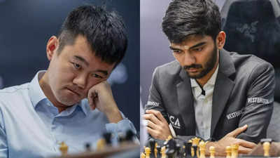 World Chess Championship: India's D Gukesh holds Ding Liren in Game 4, remains level on points