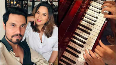 Randeep Hooda and Lin Laishram celebrate their first wedding anniversary with love, tradition and piano lesson