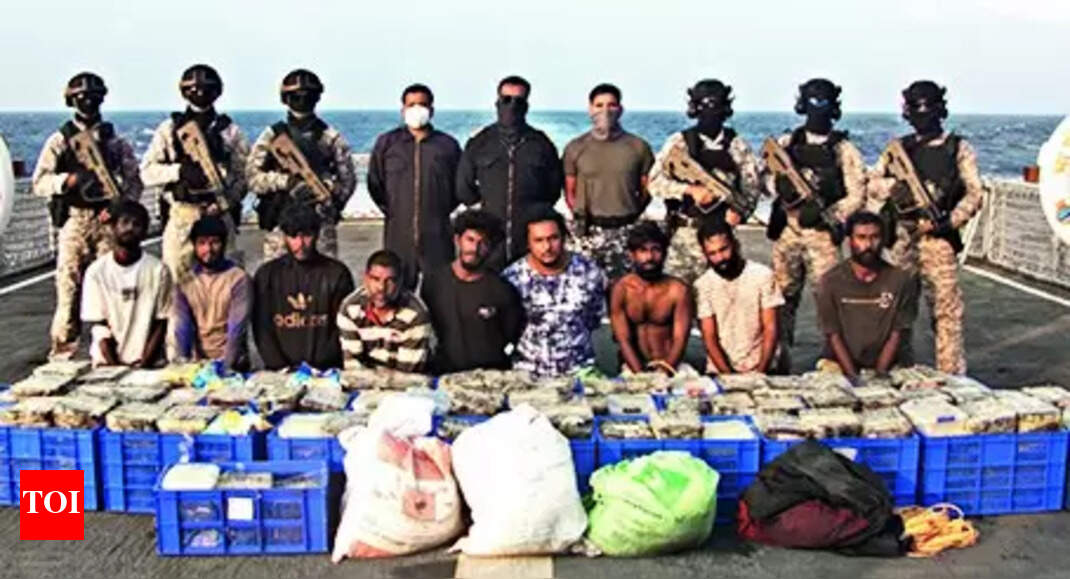 Navy seizes 500kg of crystal meth from 2 Lankan boats | India News ...