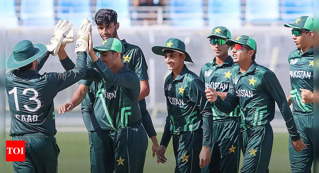India vs Pakistan U-19 Asia Cup Highlights: Shahzaib shines in Pakistan's 43-run win over India - The Times of India