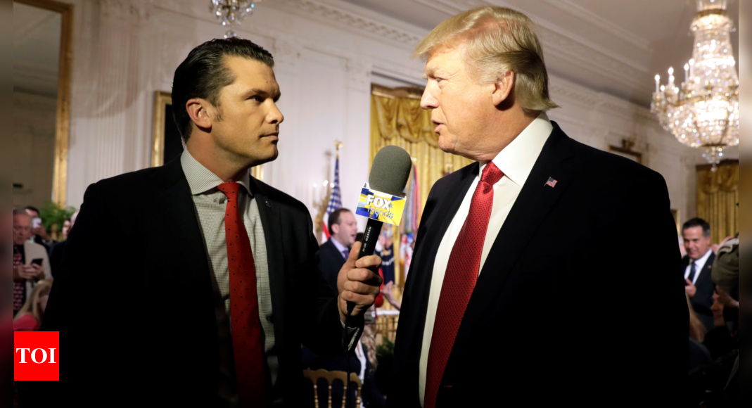 Trump’s defence secretary pick Pete Hegseth accused of abuse, infidelity by own mother – Times of India