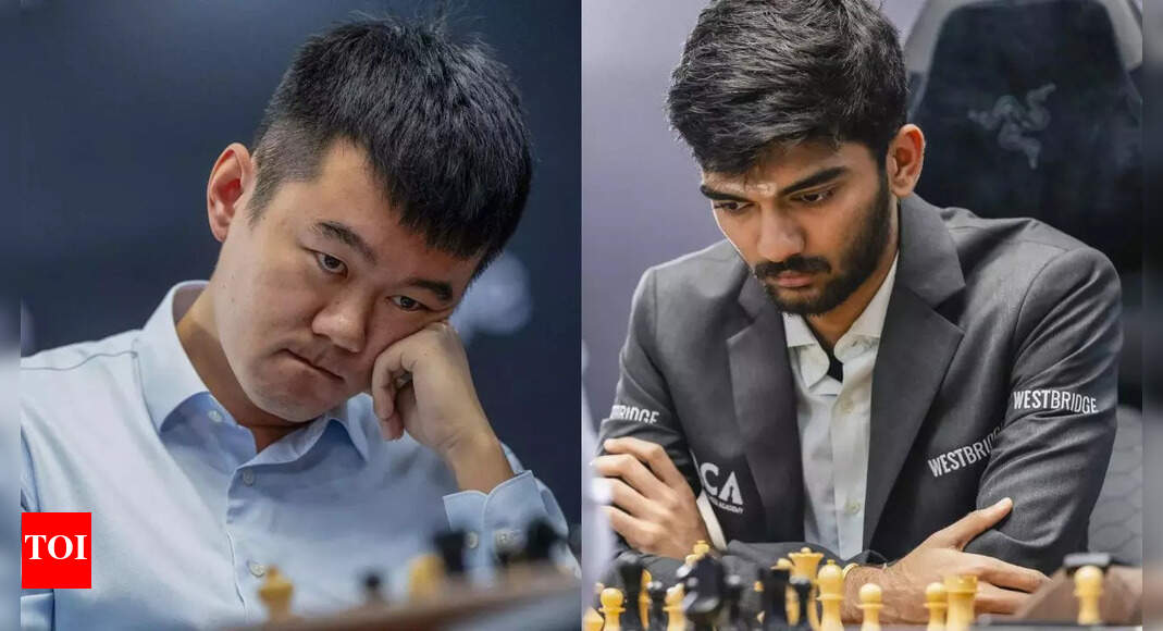 World Chess Championship 2024 Game 5 Live Updates: Gukesh plays with white pieces  - The Times of India