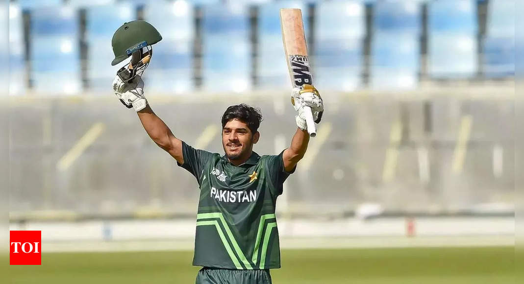 Pakistan's Shahzaib Khan sets U19 record vs India