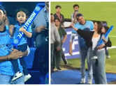 Ranbir, Alia, Raha enjoy a football match: PICS