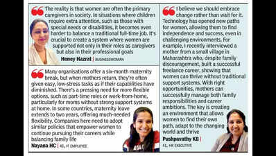 WFH or part-time work can help balance career & family: Moms