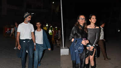 Namrata Shirodkar with daughter Sitara Ghattamaneni, Ranvir Shorey with son Haroon attend Dua Lipa's Mumbai concert - See photos