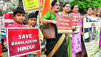 Free Iskcon monk, protectminorities: RSS to Bangladesh