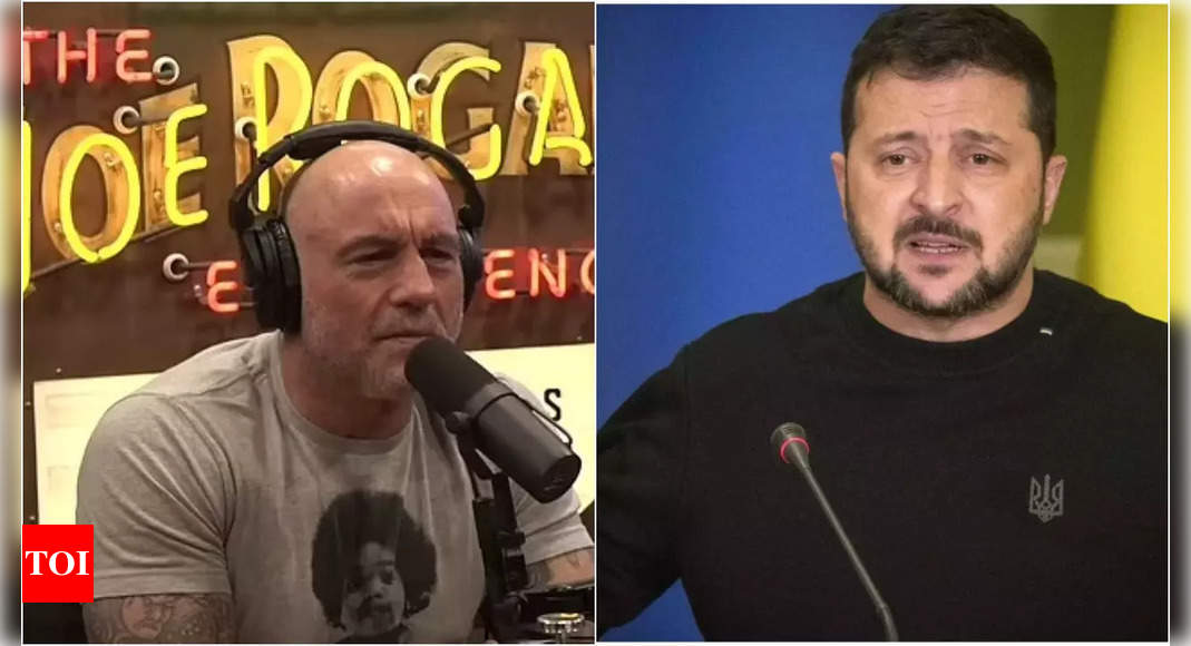 Ukrainian President Volodymyr Zelenskyy tried to come on podcast, says Joe Rogan – Times of India