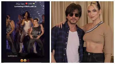 Suhana Khan can't get enough of Dua Lipa's 'Levitating' mash-up with Shah Rukh Khan's 'Woh Ladki Jo'