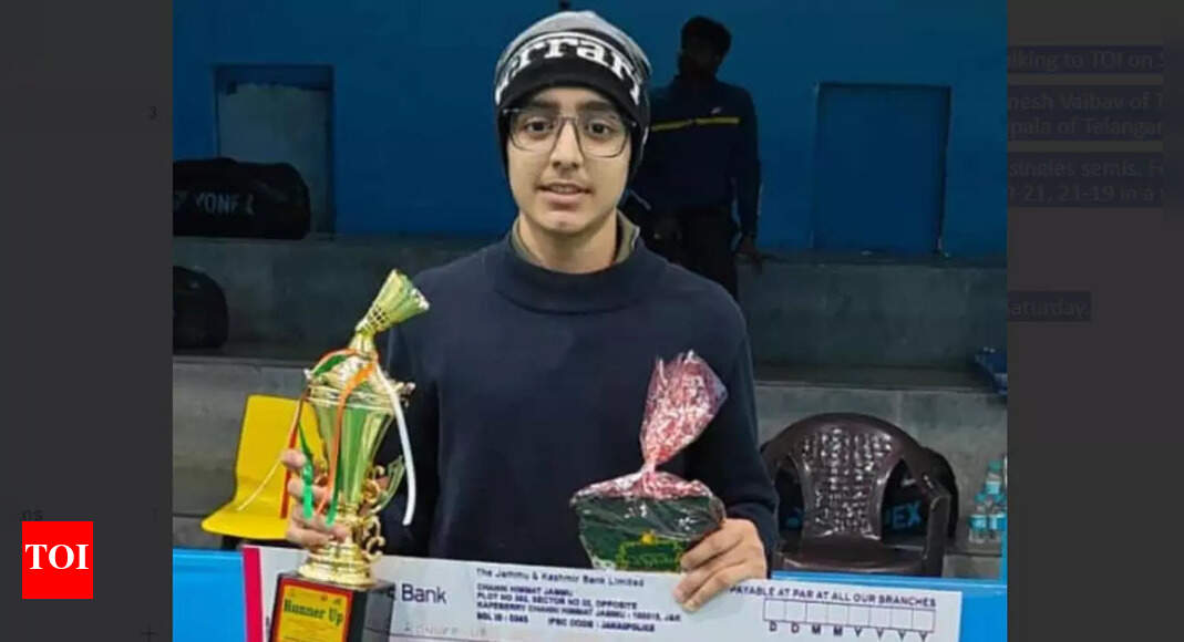 Sub-Junior National Badminton Championships 2024: Satvik Agrawal bags silver medal in U-13 boys singles