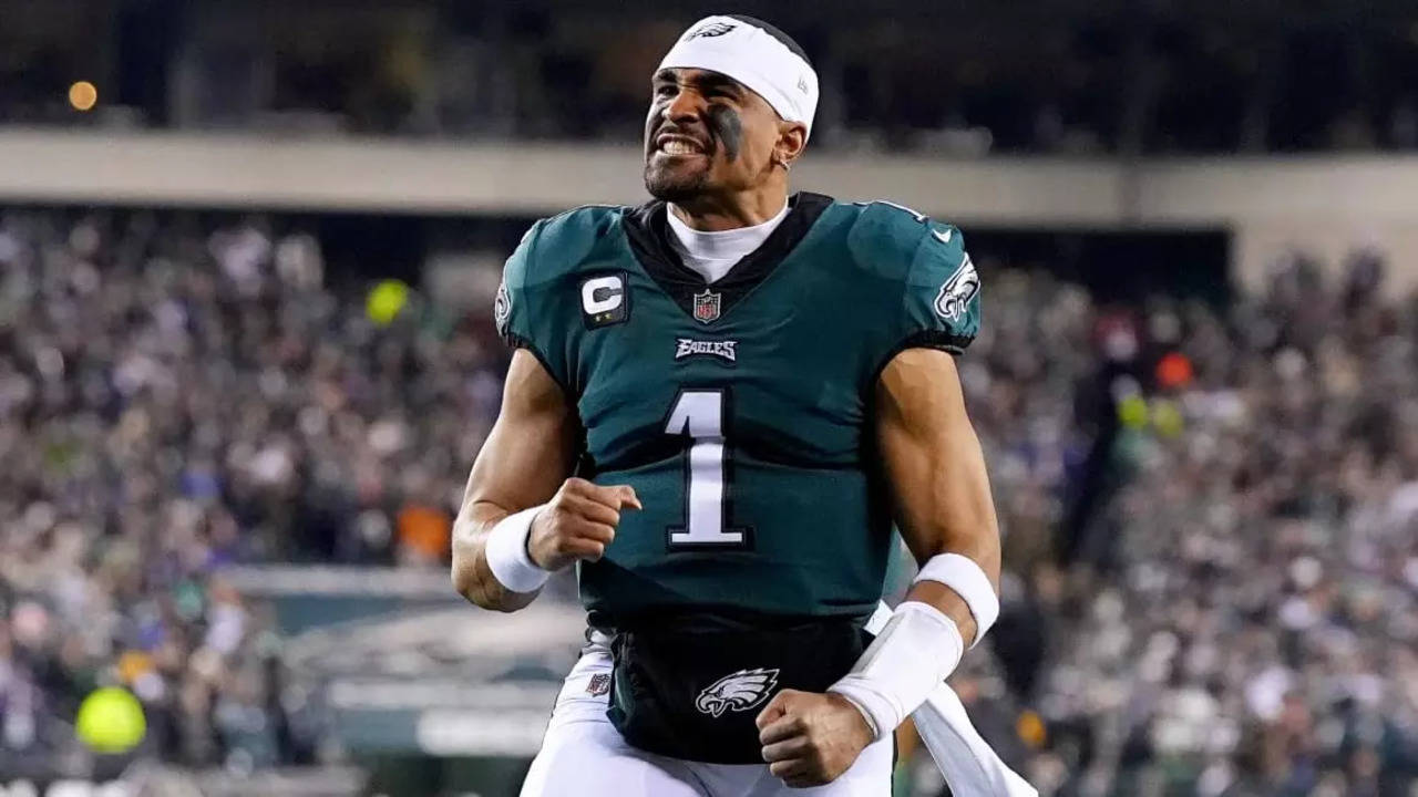 Philadelphia Eagles Jalen Hurts might potentially become the fourth  quarterback in NFL history to achieve at least 3,000 rushing yards in his  first five seasons | NFL News - Times of India