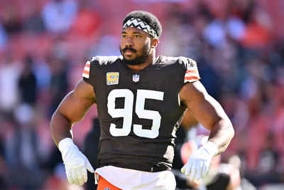 Browns' Myles Garrett on the verge of NFL milestone, could join legends with 100 career sacks