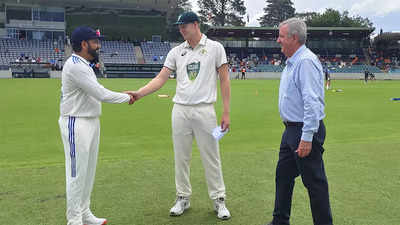 Rohit Sharma tests new wicketkeeper in warm-up against Australia Prime Minister's XI