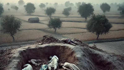 4 girls, including 2 siblings, die after being buried under mound in Bihar