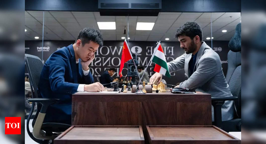 World Chess Championship 2024 Game 6, D Gukesh vs Ding Liren Live