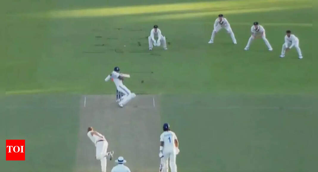 Watch: Yashasvi Jaiswal turns up the heat against fiery bowling