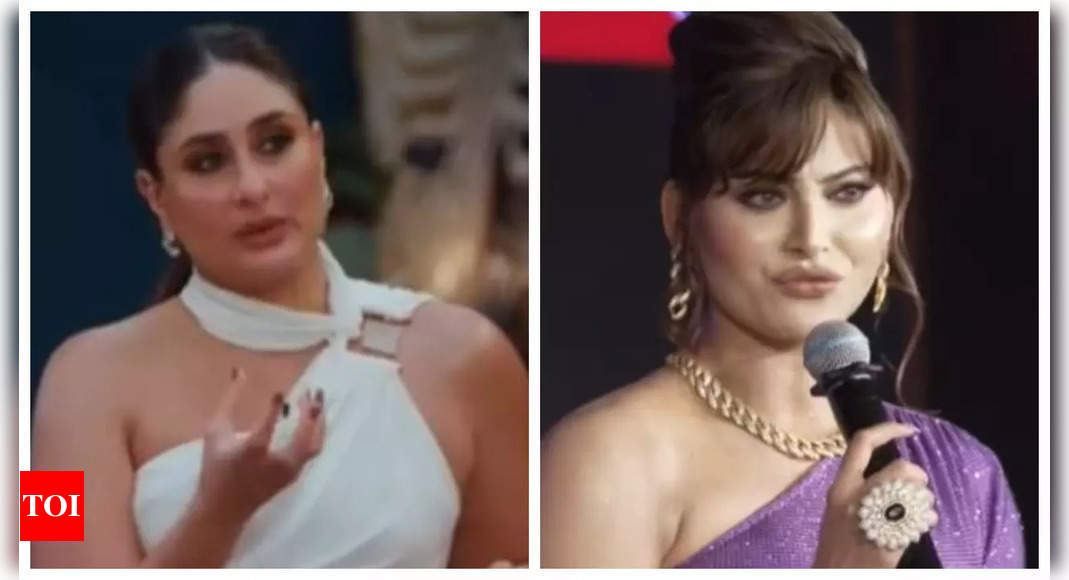 A hilarious edited video of Kareena Kapoor talking to Urvashi Rautela about Gen Z content goes viral; Bebo REACTS – WATCH | Hindi Movie News