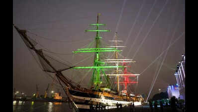 ‘Italian ship docked in city due to vibrant economic and cultural reality’