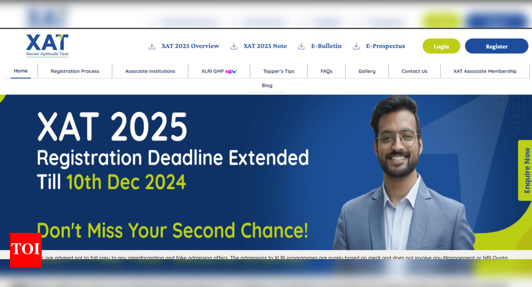 XAT registration last date extended till December 10: Check direct link ...