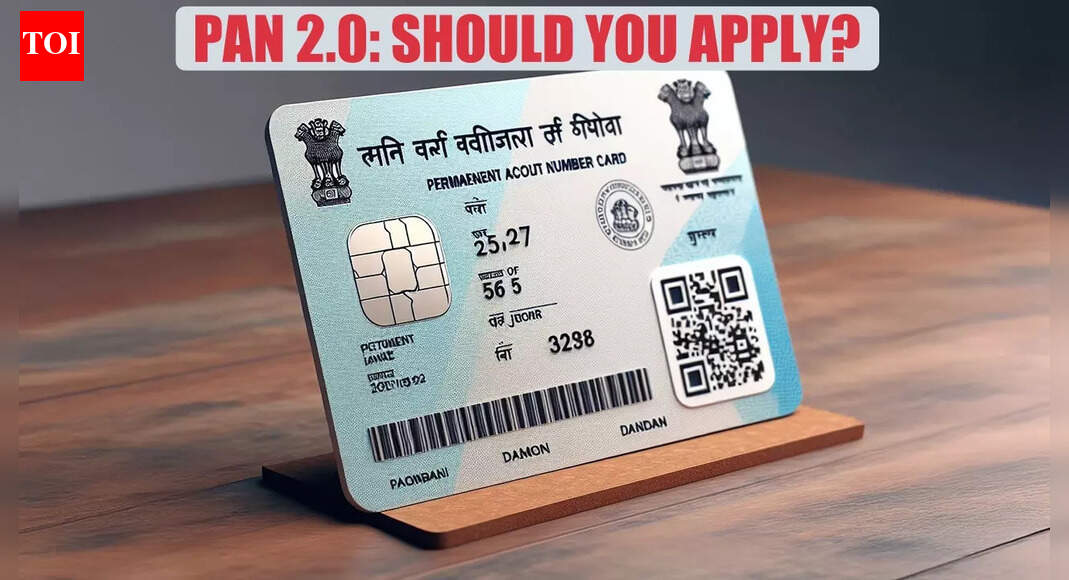 PAN 2.0: Why you should apply for new PAN Card with QR code - top 5 ...