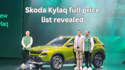 Skoda Kylaq full price list revealed: Check variant-wise pricing, features