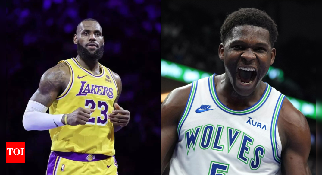 Timberwolves and Nuggets Tied at Halftime in Playoff Game 1