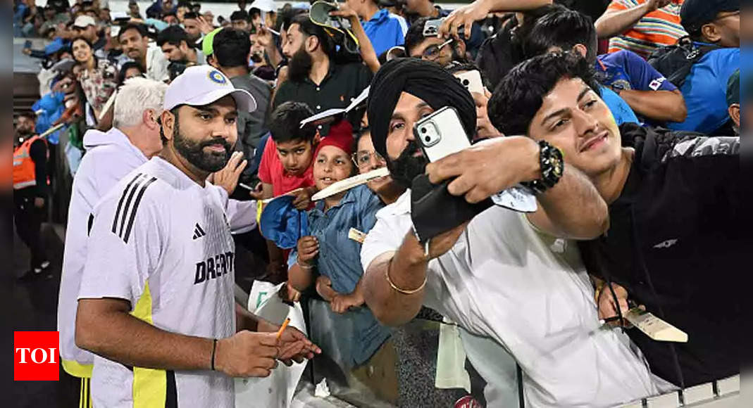 ‘Bhai dus saal ho gaye…’: A fan’s plea for an autograph to Rohit Sharma – WATCH | Cricket Information – Occasions of India