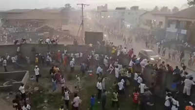 56 killed in stampede due to clashes at soccer match in Guinea