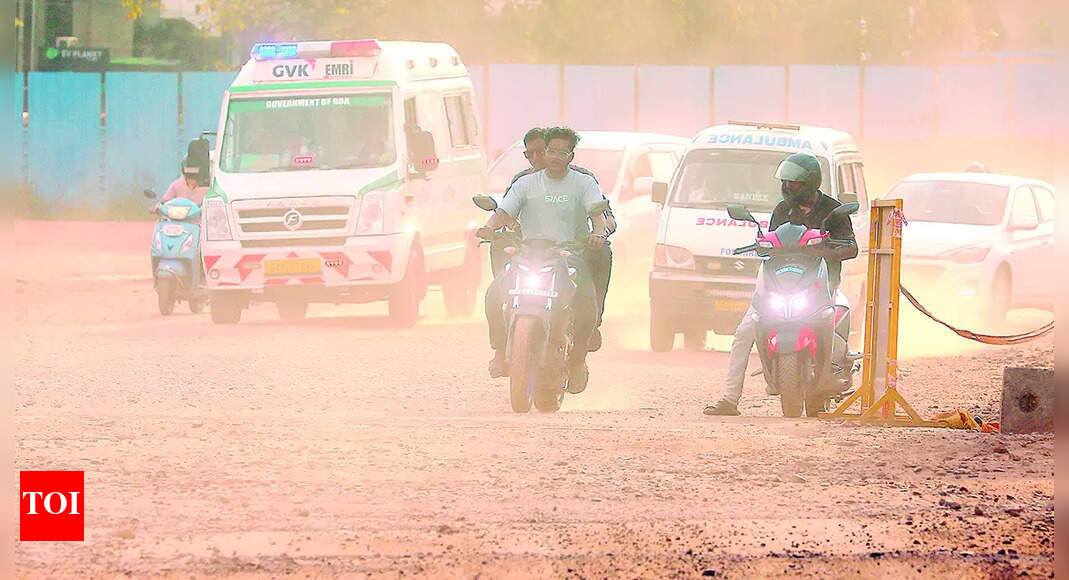 HC to govt: Pave Porvorim road to stop dust pollution | Goa News ...