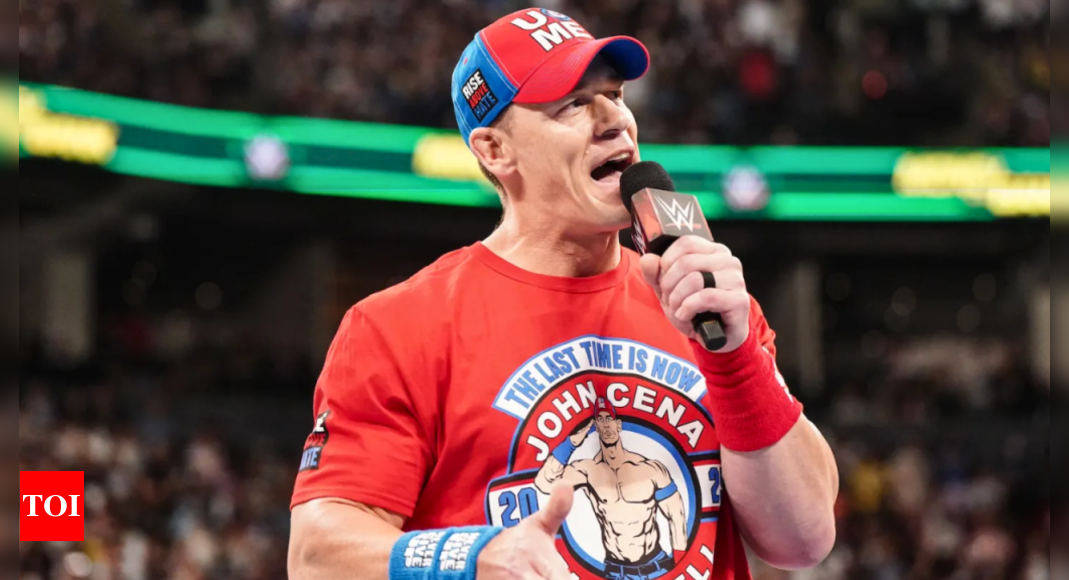 John Cena Featuring WWE Elimination Chamber 2025 Poster Drop Sparks Fan