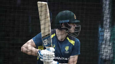 Injury scare! Steve Smith gets hit in the nets ahead of Adelaide Test vs India